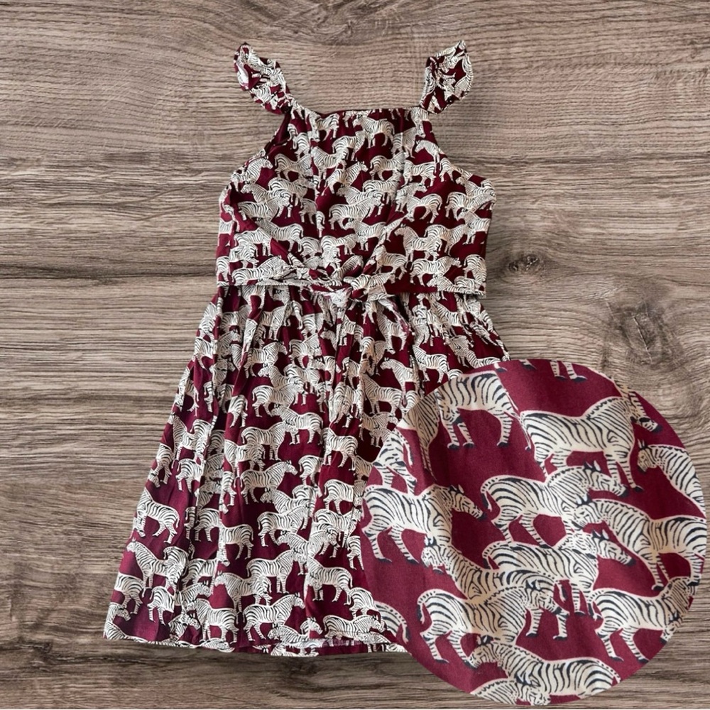 MNG By Mango zebra dress 11/12
